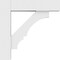 Ekena Millwork Standard Balboa Architectural Grade PVC Bracket With Block Ends, 3"W x 14"D x 14"H BKTP03X14X14BOA05 - alternate 4